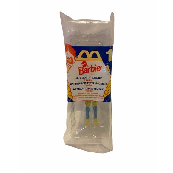 McDonald’s 1994 Barbie's Hot Skating Barbie Figurines #1 Happy Meal Toy - Picture 1 of 6